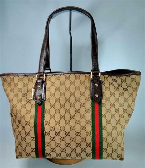 gucci 2 way tote|authentic Gucci tote bag.